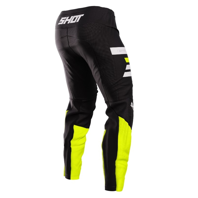 Shot Devo Reflex motocross nadrág fekete-fluo sárga kiárusítás