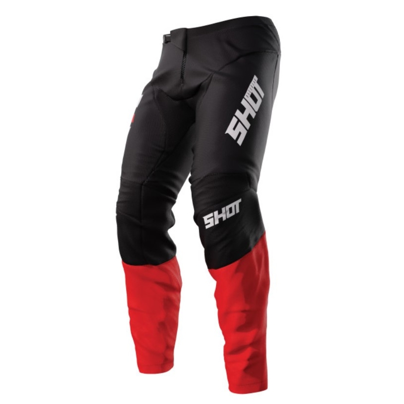 Shot Devo Reflex motocross nadrág fekete-piros kiárusítás