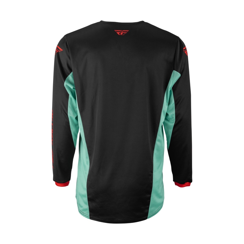 Fly Racing Kinetic S.E. Rave motocross mez fekete-zöld-piros kiárusítás