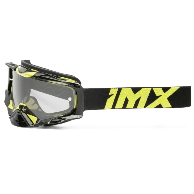 iMX Dust Graphic motocross szemüveg fekete-fluo sárga