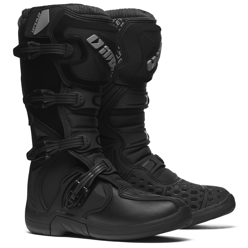 iMX Racing X-Two motoros csizma fekete kiárusítás