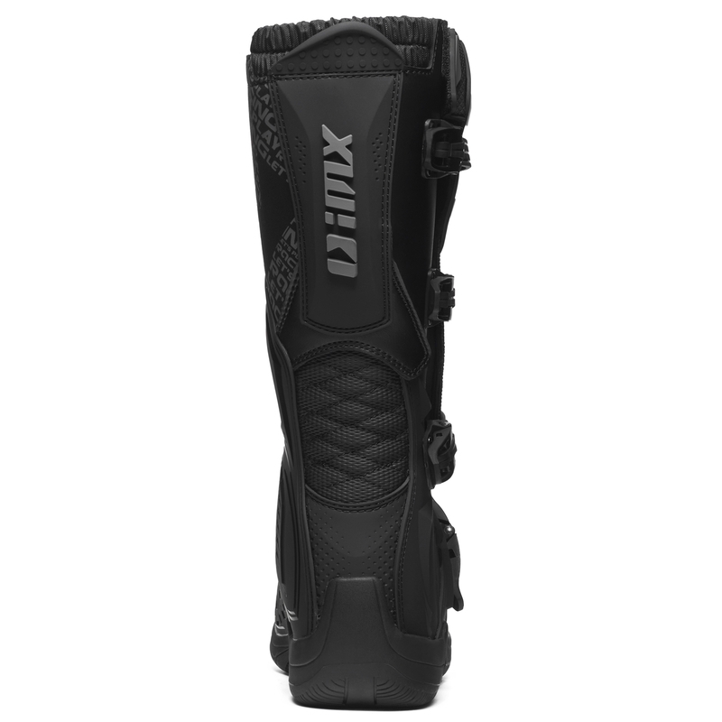 iMX Racing X-Two motoros csizma fekete kiárusítás