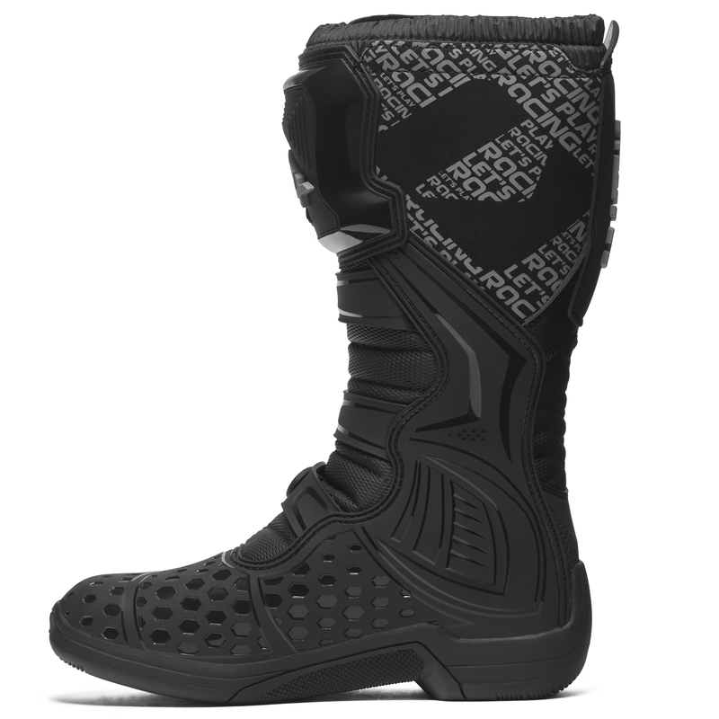 iMX Racing X-Two motoros csizma fekete kiárusítás