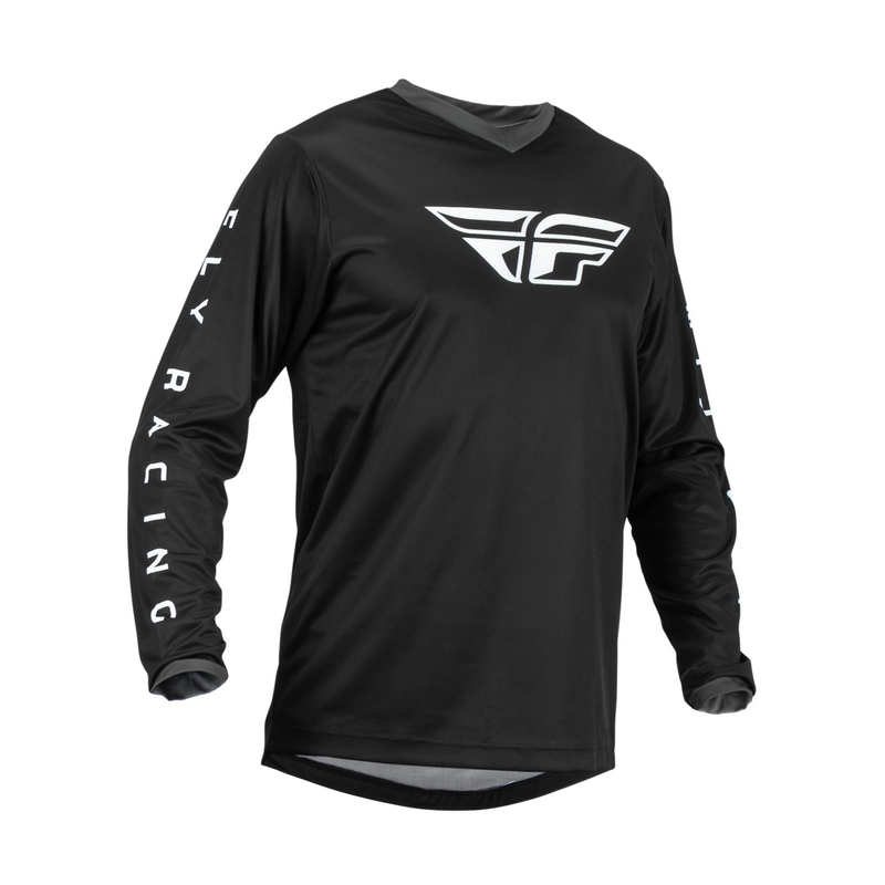 FLY Racing F-16 2023 motocross mez fekete-fehér kiárusítás