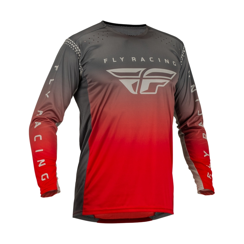 FLY Racing Lite 2023 motocross mez piros-szürke kiárusítás