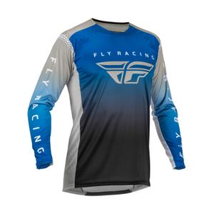 FLY Racing Lite 2023 motocross mez kék-szürke-fekete kiárusítás