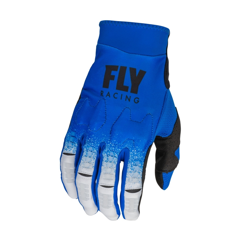 FLY Racing Evolution DST 2023 motocross kesztyű kék-szürke kiárusítás