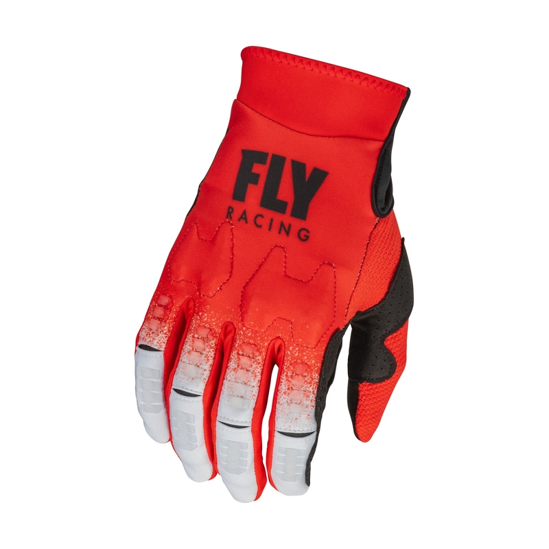 FLY Racing Evolution DST 2023 motocross kesztyű piros-szürke kiárusítás