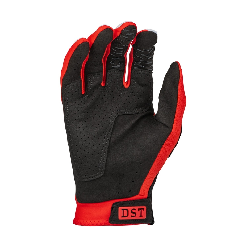 FLY Racing Evolution DST 2023 motocross kesztyű piros-szürke kiárusítás