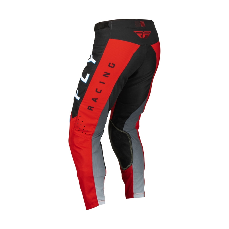 FLY Racing Kinetic Kore motocross nadrág piros-szürke kiárusítás