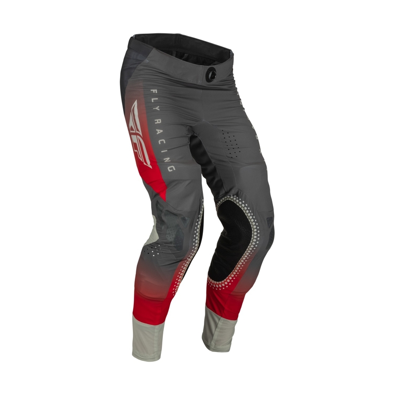 FLY Racing Lite 2023 motocross nadrág piros-szürke kiárusítás