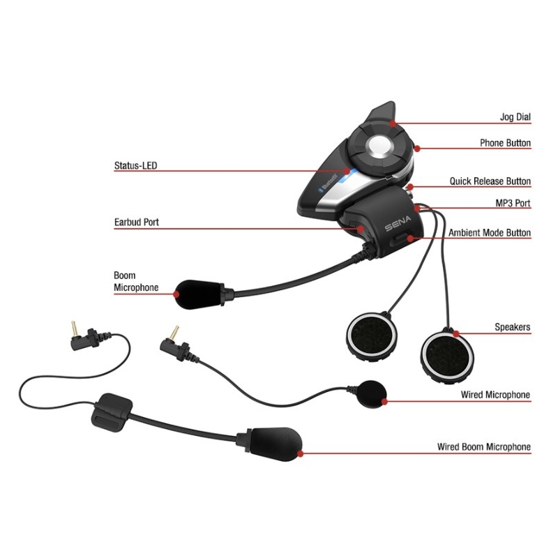 SENA 20S EVO bluetooth Handsfree Headset 2db-os készlet