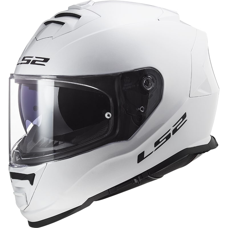 LS2 FF800 Storm Solid zárt bukósisak fehér