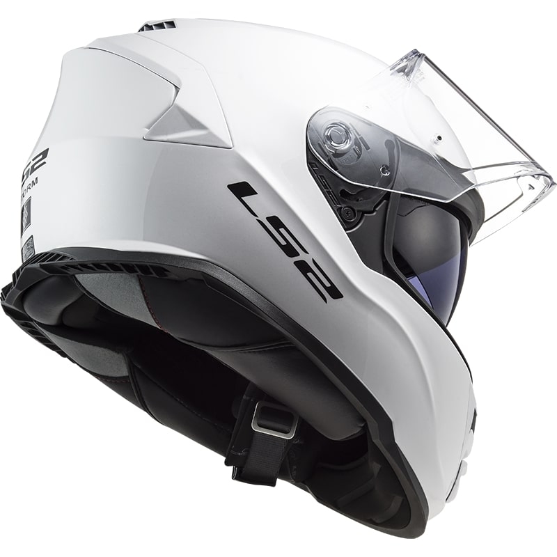 LS2 FF800 Storm Solid zárt bukósisak fehér