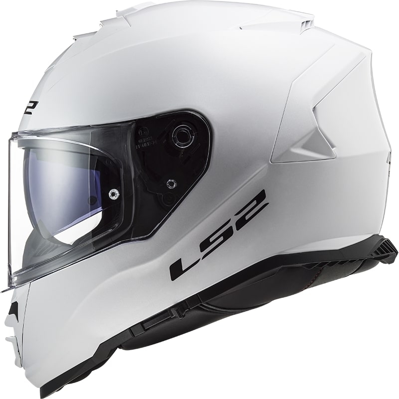 LS2 FF800 Storm Solid zárt bukósisak fehér