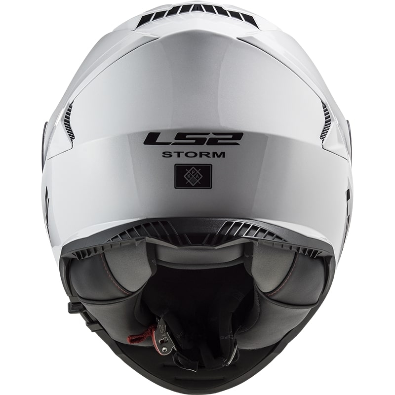 LS2 FF800 Storm Solid zárt bukósisak fehér