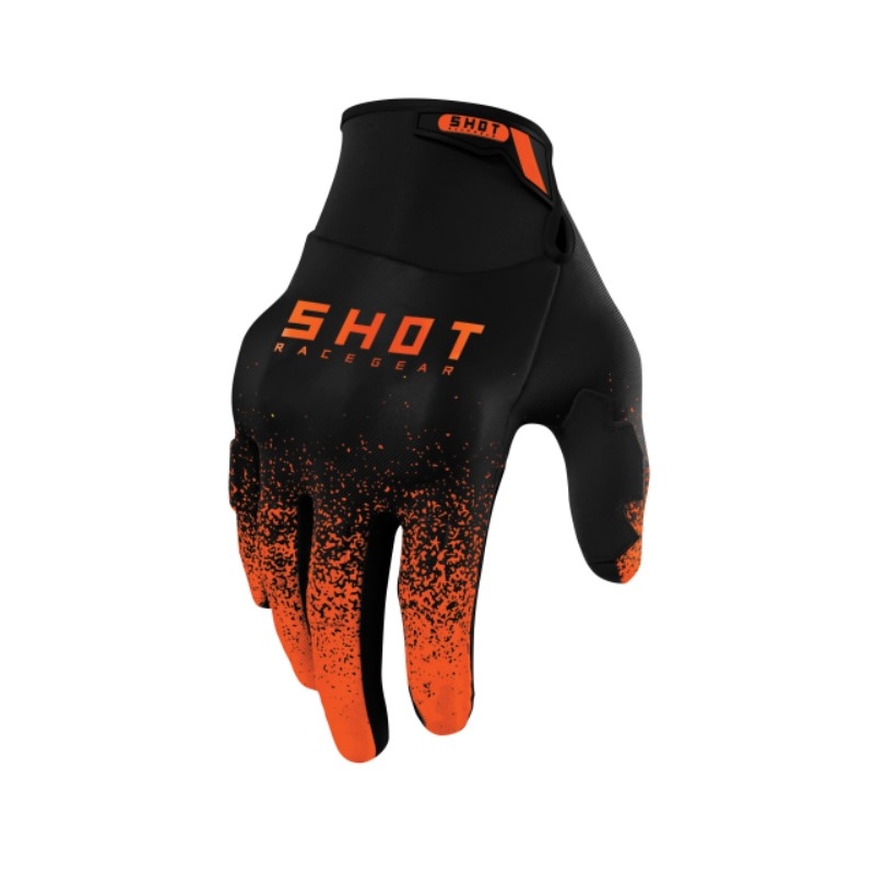 Shot Drift Edge 2.0 cross kesztyű fekete-narancssárga