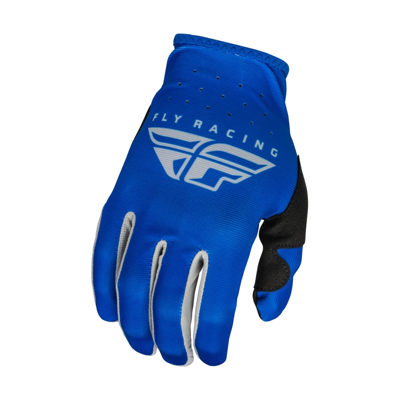 FLY Racing Lite 2023 cross kesztyű kek-szürke