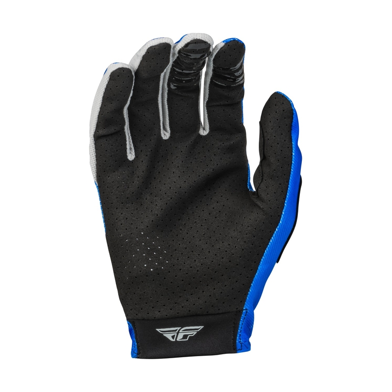 FLY Racing Lite 2023 cross kesztyű kek-szürke