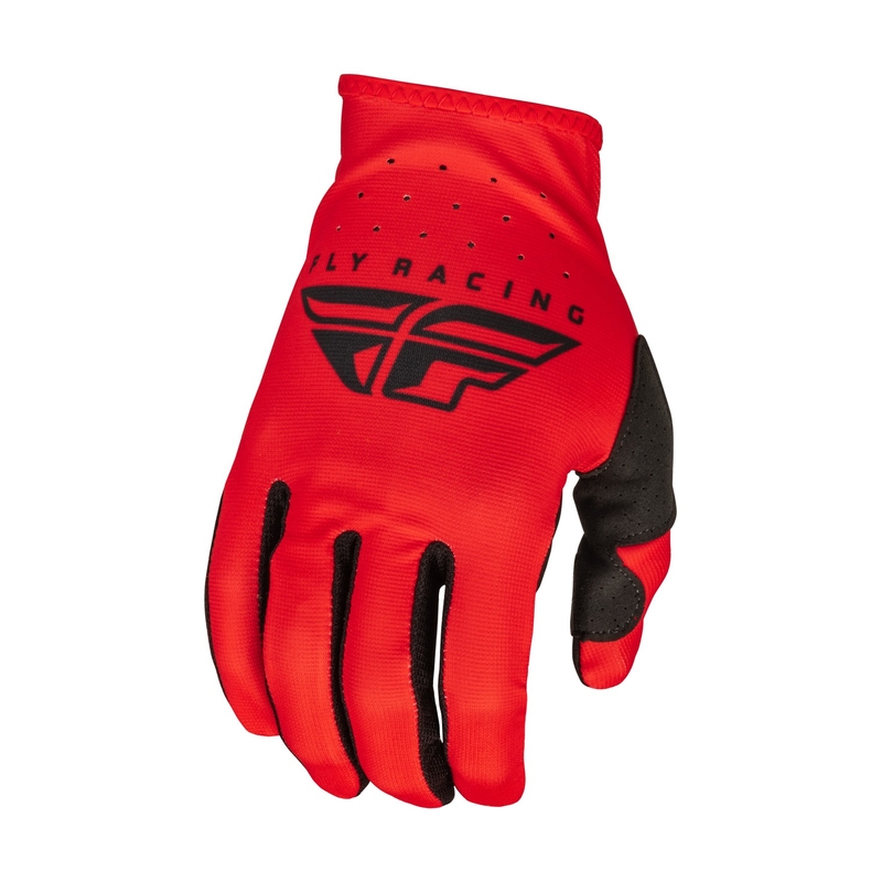 FLY Racing Lite 2023 cross kesztyű piros-fekete