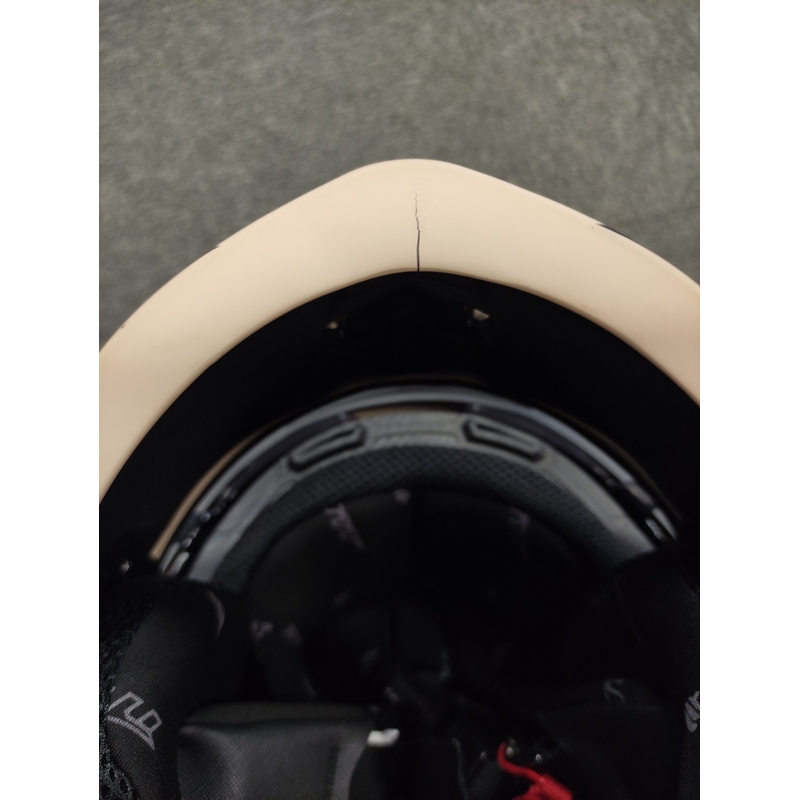MT Streetfighter Skull 2020 motoros bukósisak narancssárga-barna - II. osztály
