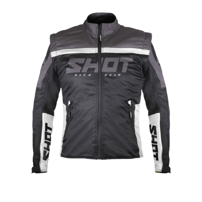 Softshell Shot Softshell Lite 2.0 kabát fekete-fehér kiárusítás