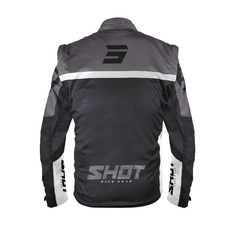 Softshell Shot Softshell Lite 2.0 kabát fekete-fehér kiárusítás
