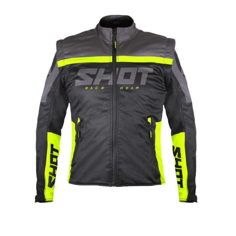 Softshell Shot Softshell Lite 2.0 kabát fekete-fluo sárga