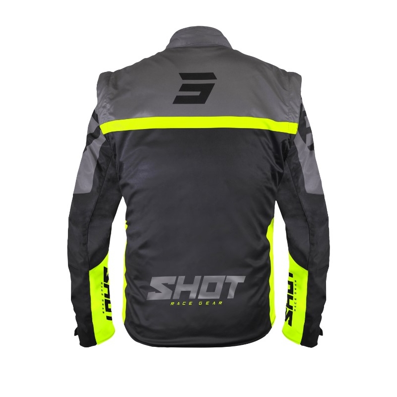 Softshell Shot Softshell Lite 2.0 kabát fekete-fluo sárga