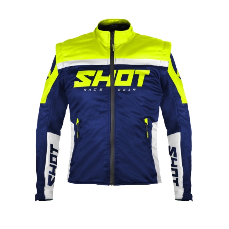 Softshell Shot Softshell Lite 2.0 kabát fekete-fehér-fluo sárga