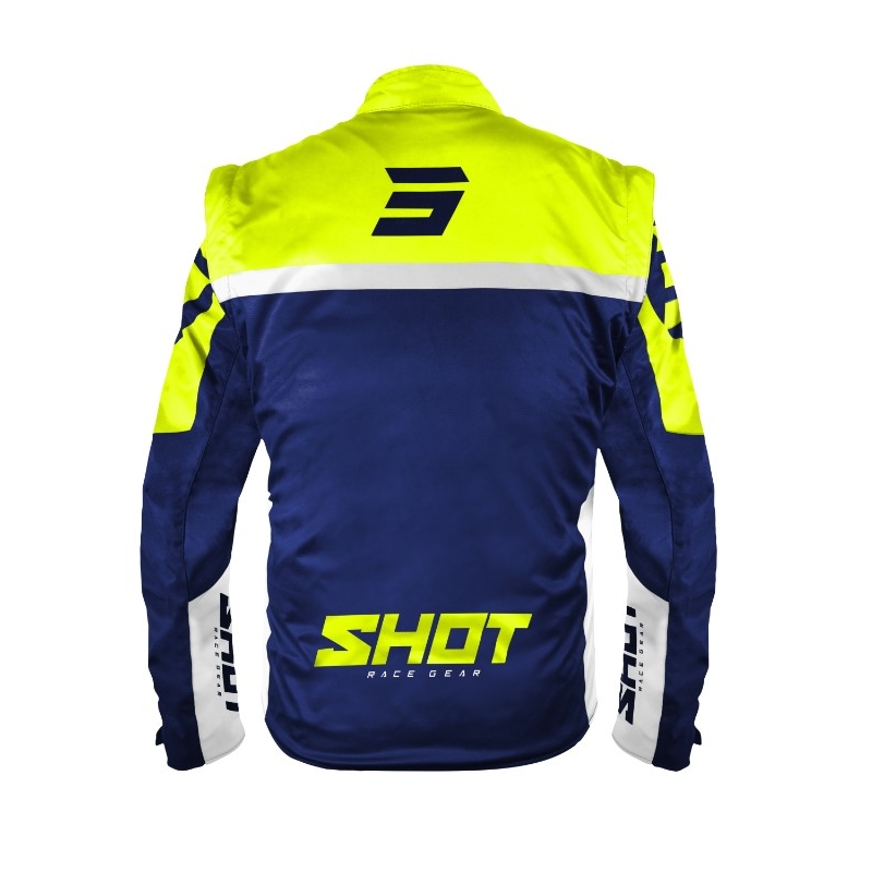 Softshell Shot Softshell Lite 2.0 kabát fekete-fehér-fluo sárga