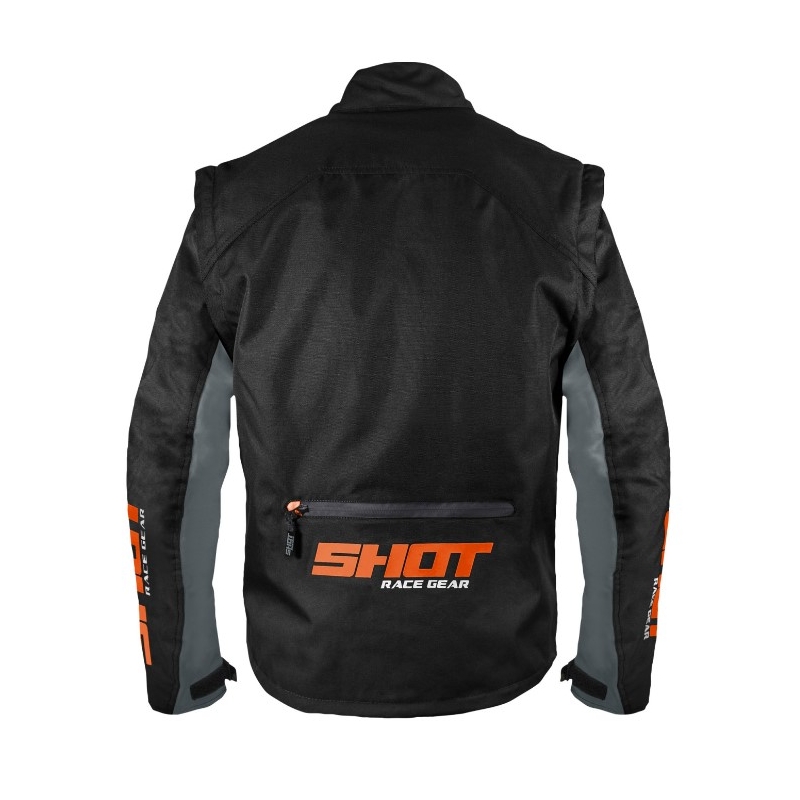Shot Contact Assault Jacket Fekete-narancssárga