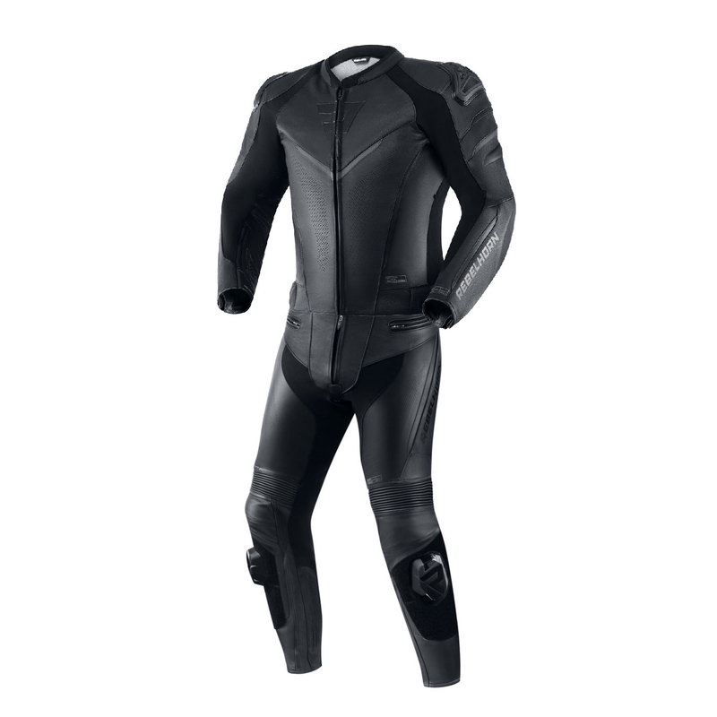 Rebelhorn Fighter kétrészes bőrkombi fekete kiárusítás