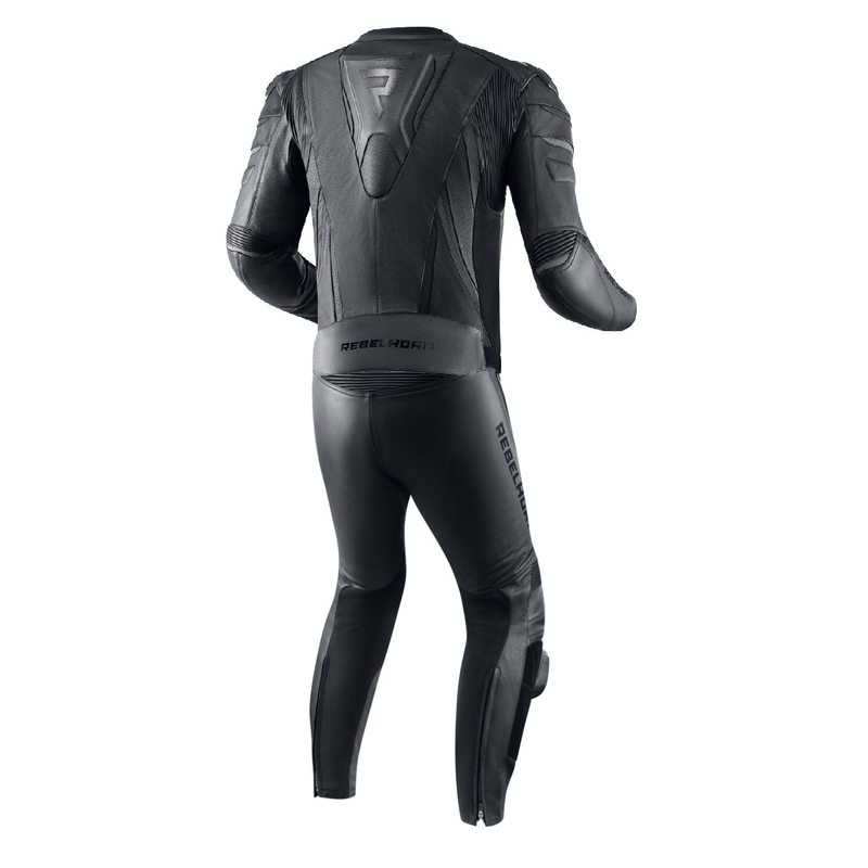 Rebelhorn Fighter kétrészes bőrkombi fekete kiárusítás