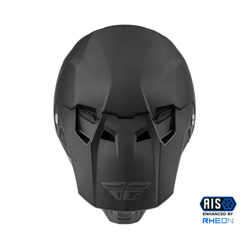 FLY Racing Formula Solid motocross bukósisak fekete matt