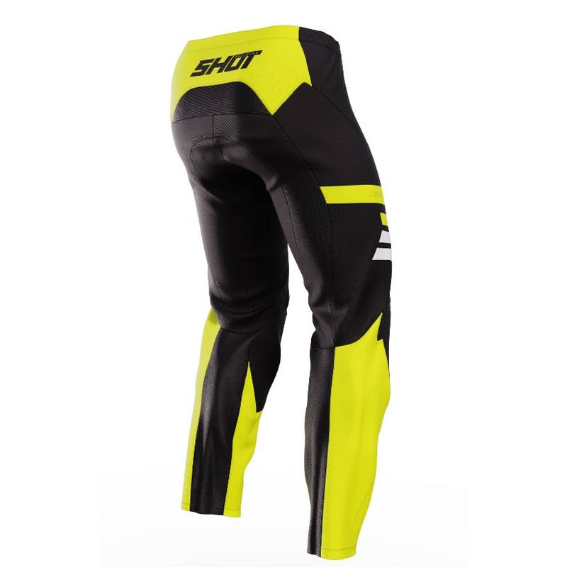 Shot Raw Kid Reflex gyerek motocross nadrág fekete-fluo sárga kiárusítás
