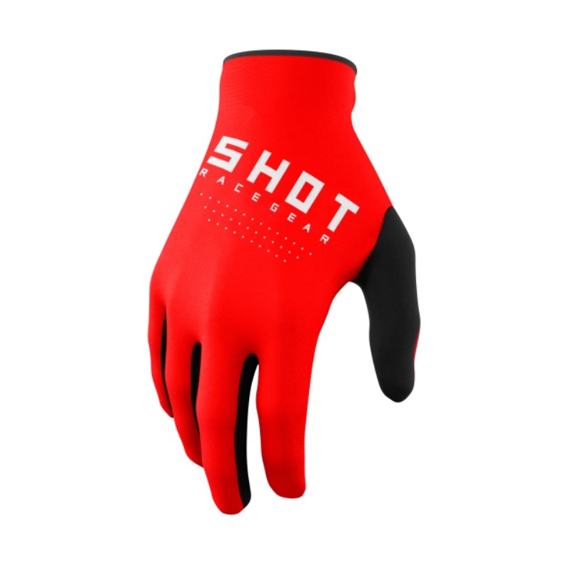 Shot Raw Kid gyerek motocross kesztyű piros kiárusítás