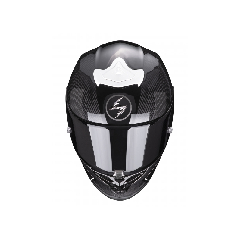 Scorpion EXO-R1 Carbon Air Corpus II zárt bukósisak fekete-fehér - II. minőség