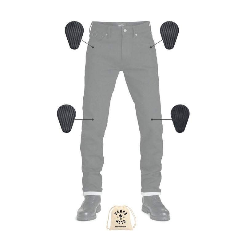 PANDO MOTO Steel Black 02 motoros farmer fekete kiárusítás