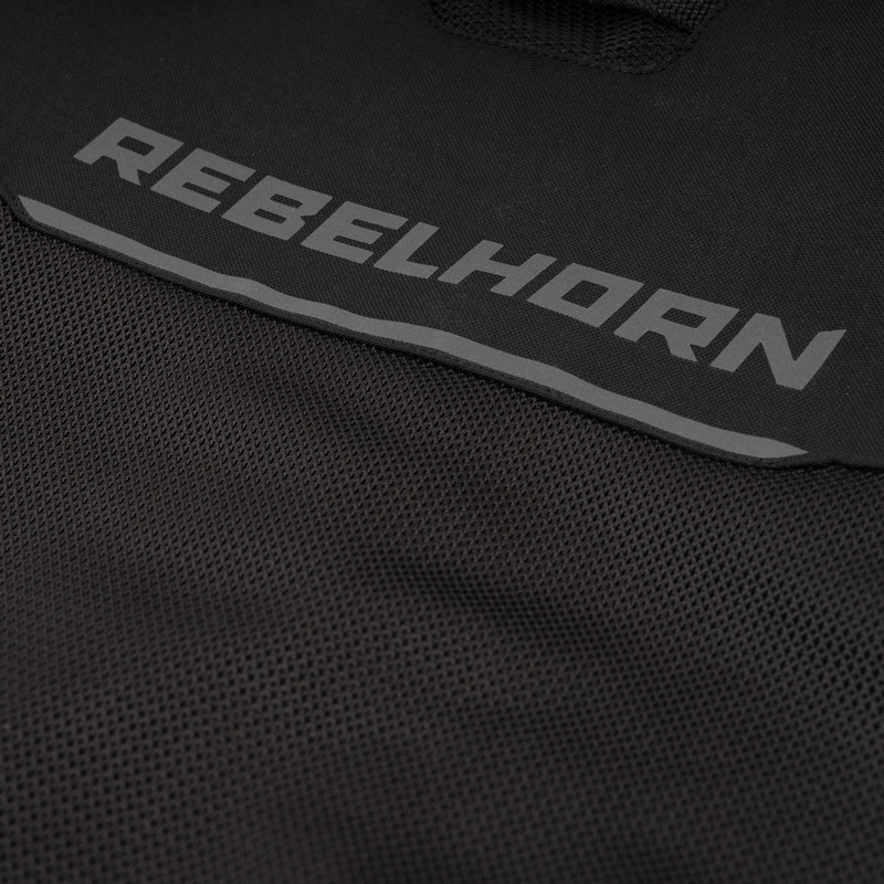 Rebelhorn Wave fekete motoros kabát