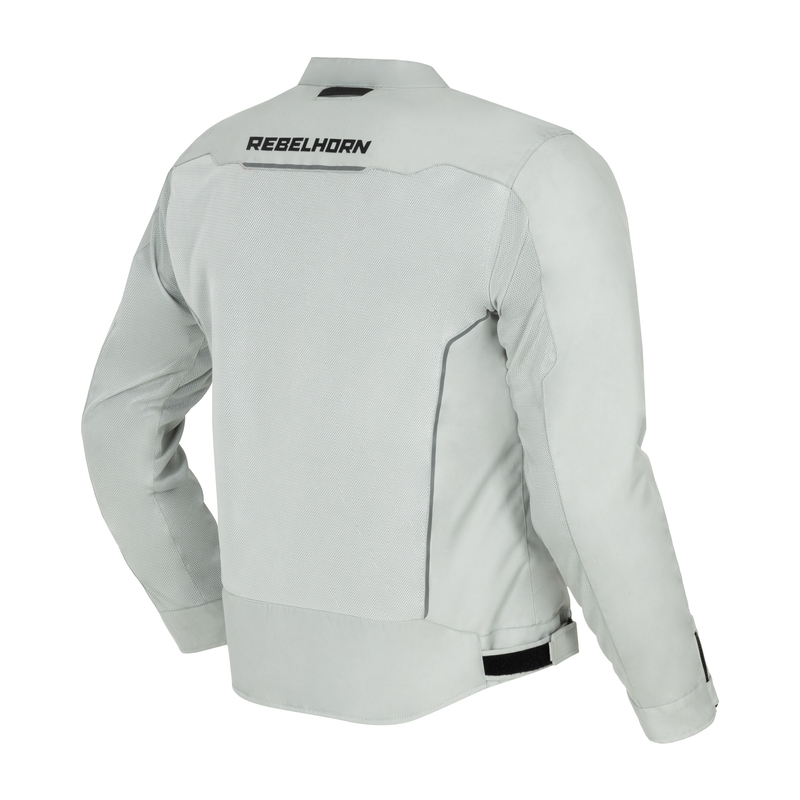 Rebelhorn Wave fehér motoros kabát