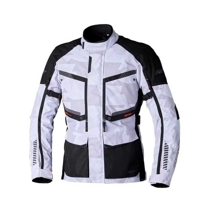 RST Maverick Evo textil motoros kabát fekete-ezüst camo kiárusítás