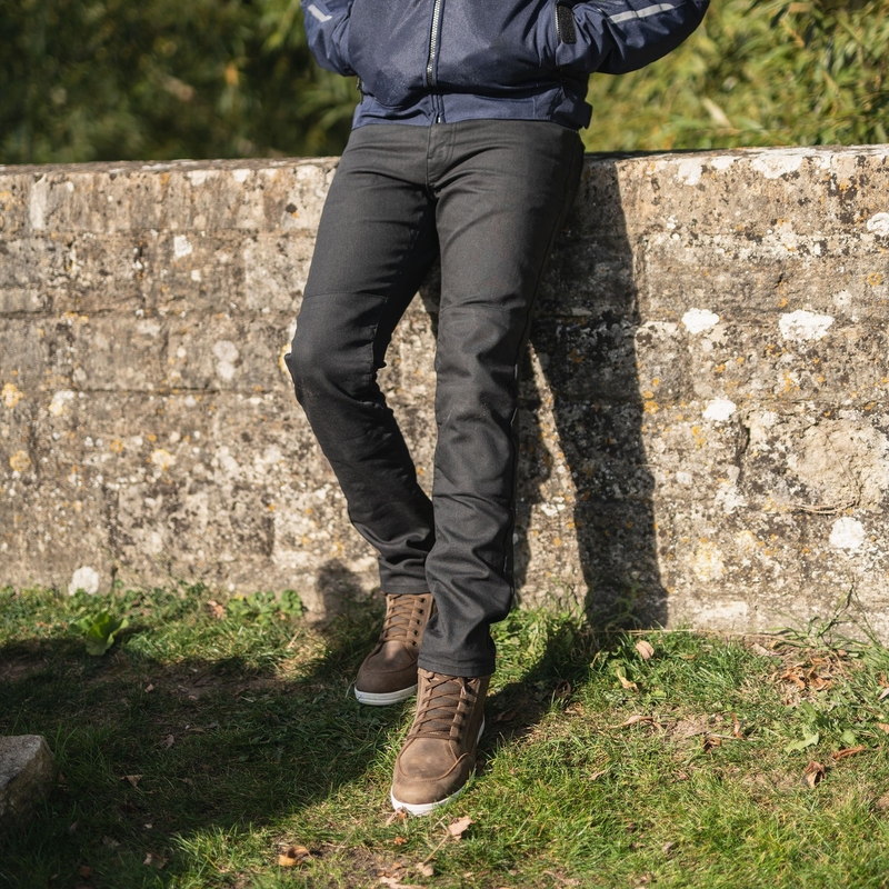 Oxford Original Approved Jeans AA motoros farmer fekete