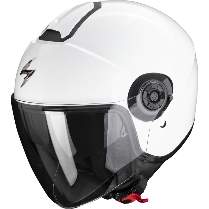 Scorpion EXO-CITY II Solid nyitott bukósisak fehér