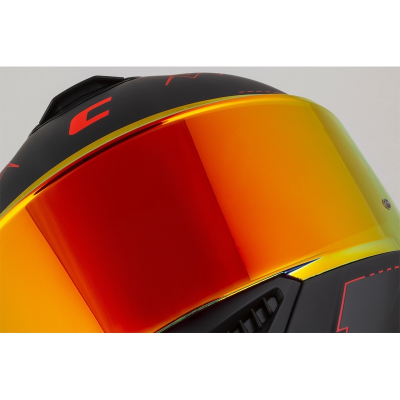 Cassida Integral GT 2.1 Flash zárt sisak fekete-piros-szürke