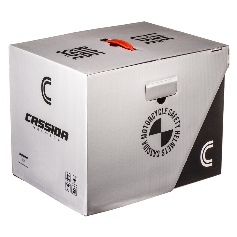 Cassida Integral GT 2.1 Flash zárt sisak fekete-piros-szürke