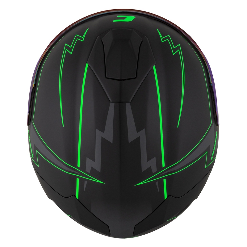 Cassida Integral GT 2.1 Flash zárt sisak fekete-fluo zöld-szürke