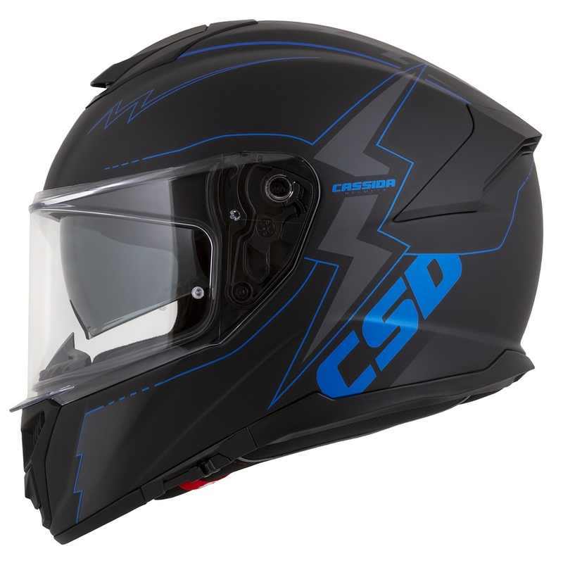 Cassida Integral GT 2.1 Flash zárt sisak fekete-kék-szürke