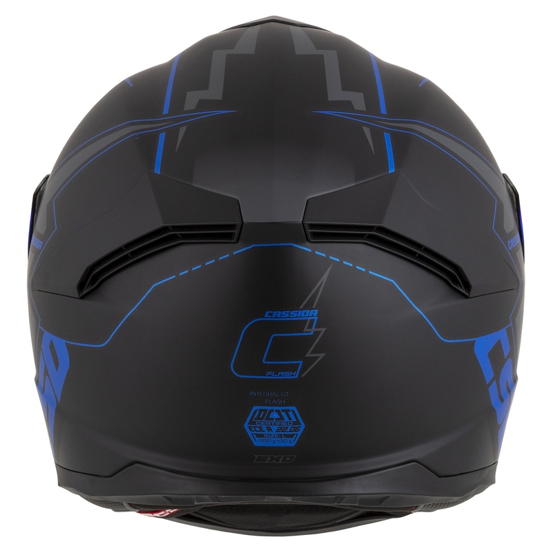 Cassida Integral GT 2.1 Flash zárt sisak fekete-kék-szürke