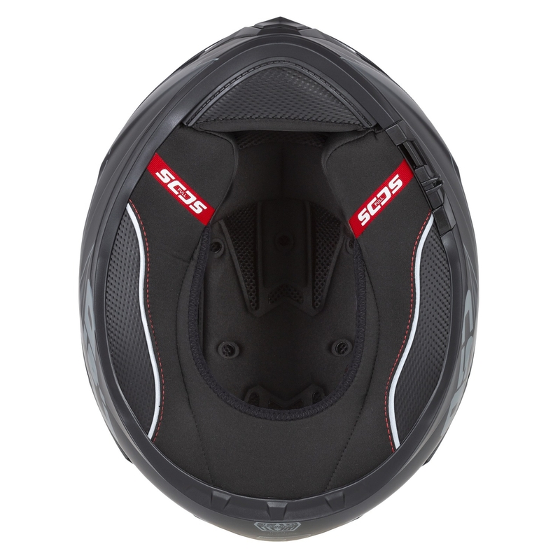 Cassida Integral GT 2.1 Flash zárt sisak fekete-szürke